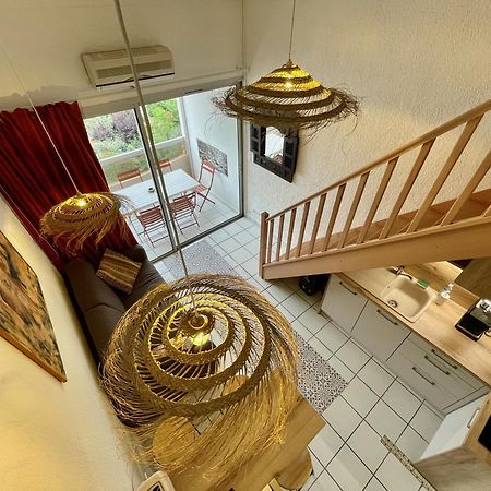 アルジェレス・シュル・メールGolfes Clairs - Duplex Climatise - Wifiアパートメント エクステリア 写真
